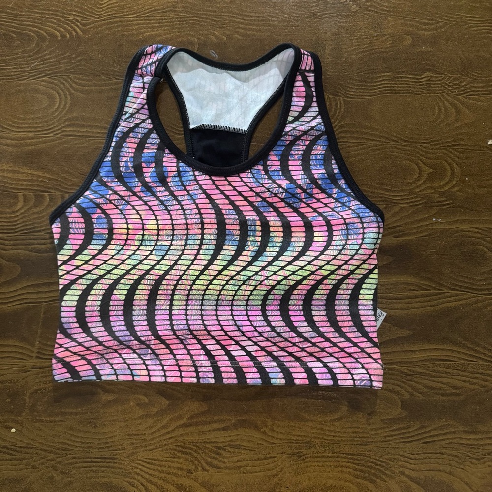 Crop Top Sports Bra - Size Medium